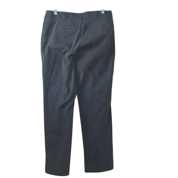 Liz Claiborne Career Petite Straight Leg Pants 10P Gray Stretch - Picture 3 of 9